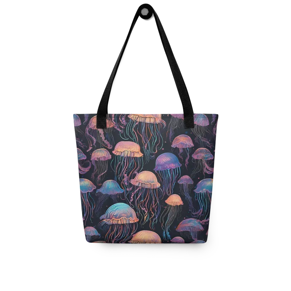 Luminous Medusa on Tote Bag — Front
