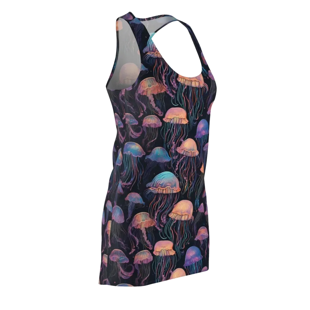 Luminous Medusa on Racerback Dress — Front Side