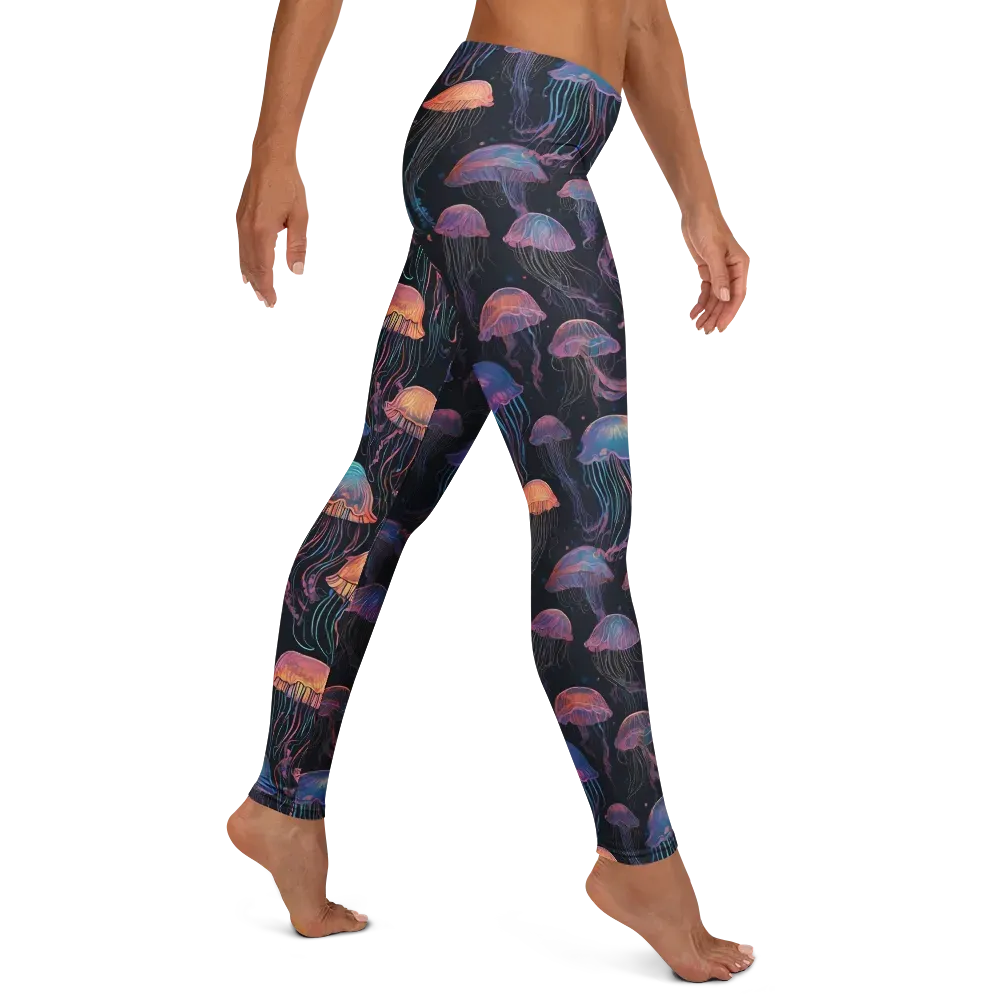 Luminous Medusa on Leggings — Right