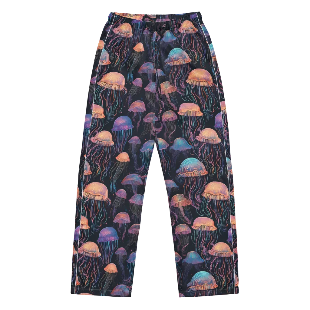 Luminous Medusa on Women's Pajama Pants — Front