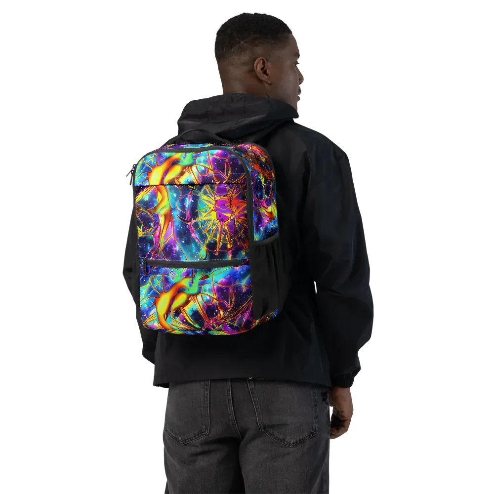 Starfire Circuit on Utility Backpack — Back