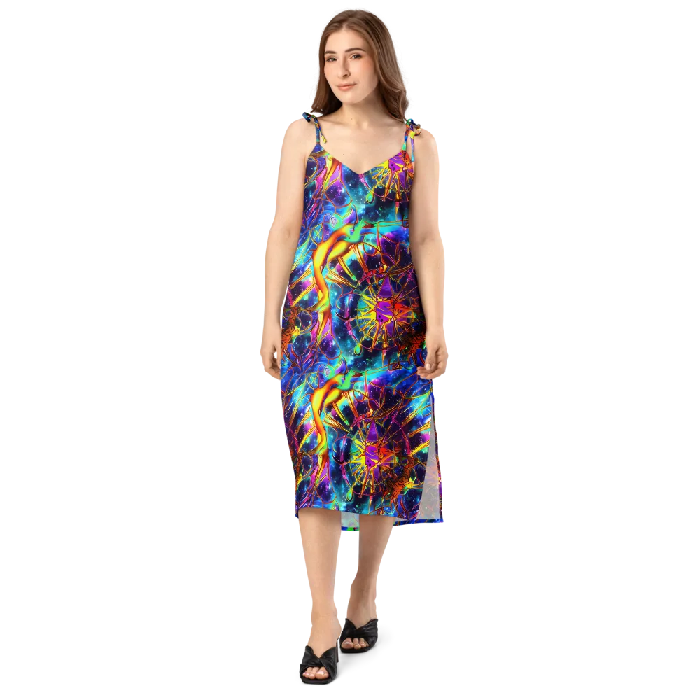 Starfire Circuit on Slip Dress — Front