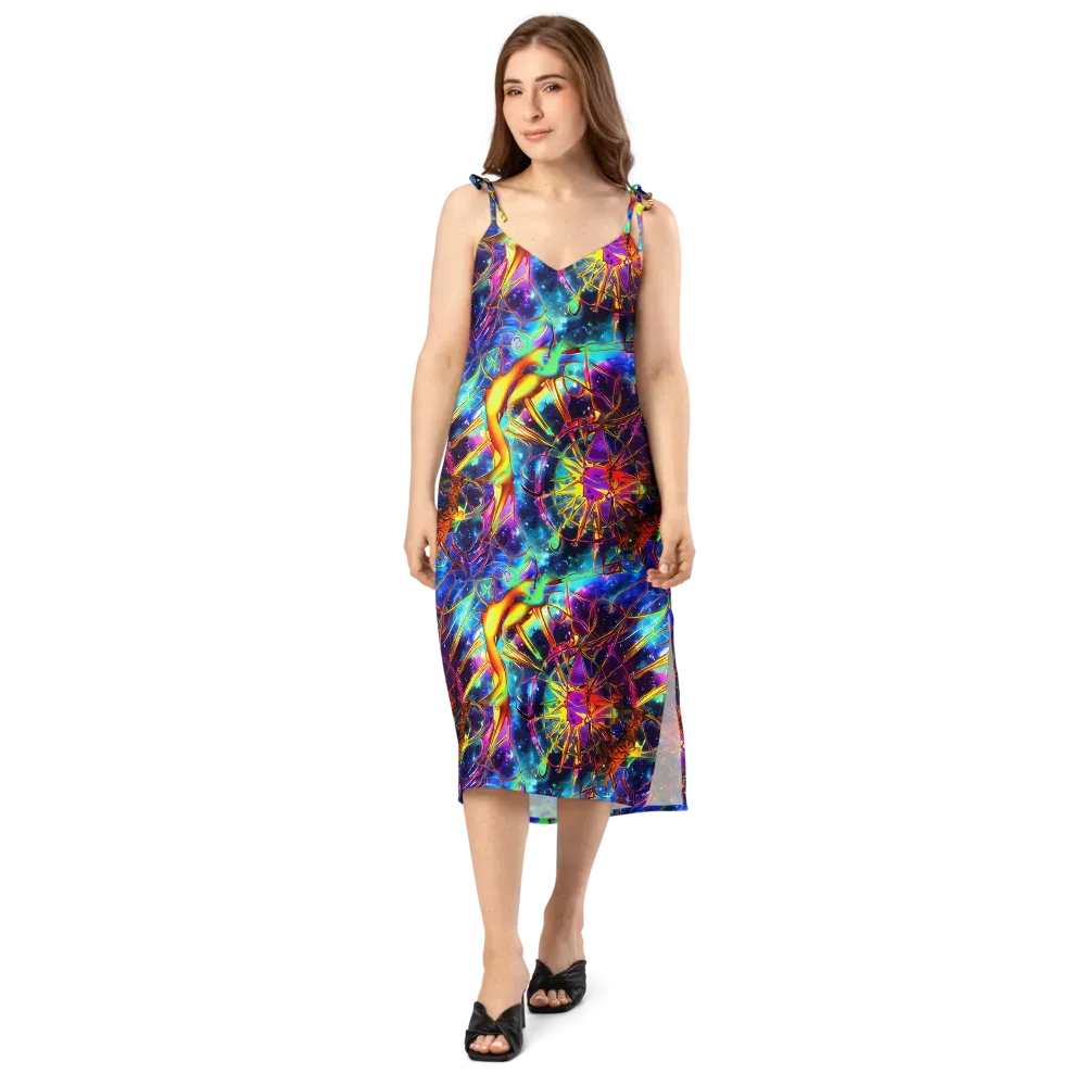 Starfire Circuit on Slip Dress — Front