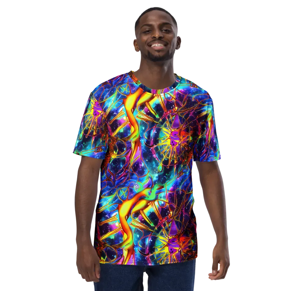 Starfire Circuit on Men's Crew Neck T-Shirt — Front