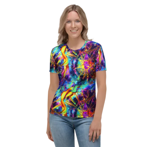 Starfire Circuit on a Women's Crew Neck T-Shirt