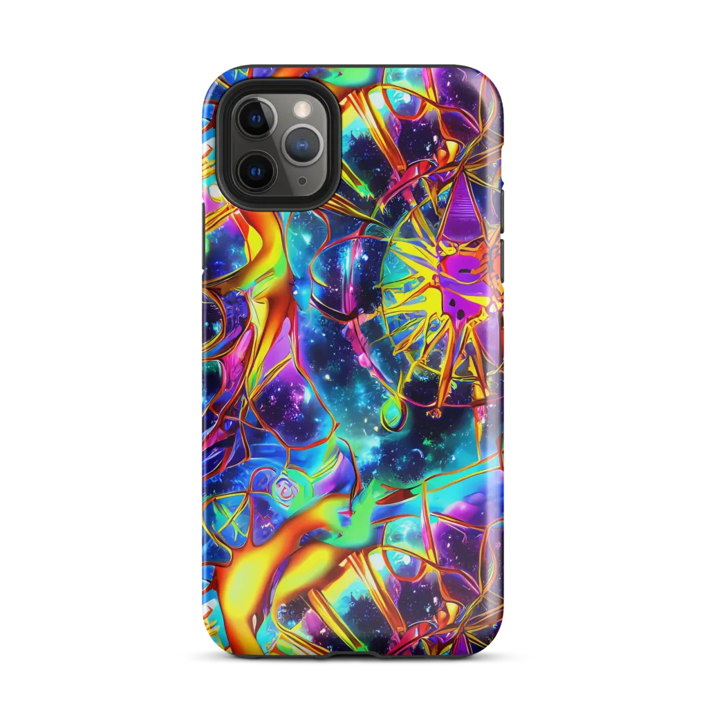 Starfire Circuit on Tough Case for iPhone® — Front