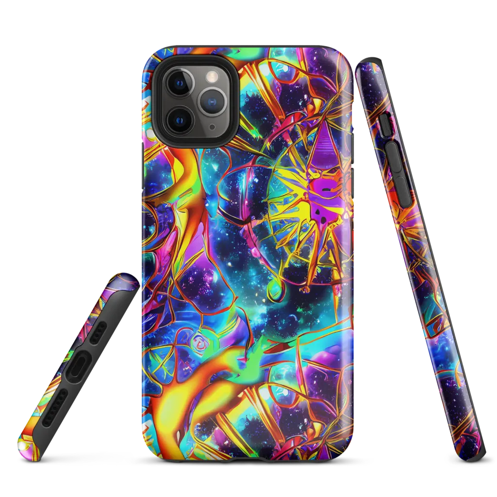 Starfire Circuit on Tough Case for iPhone® — Front