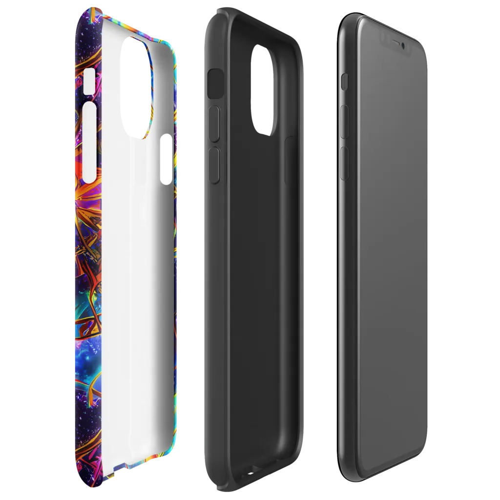 Starfire Circuit on Tough Case for iPhone® — Right