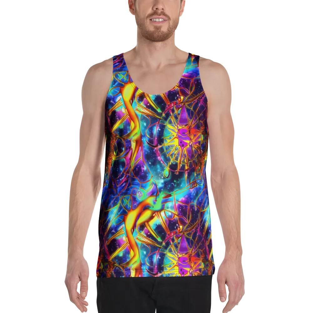 Starfire Circuit on Men's Tank Top — Front