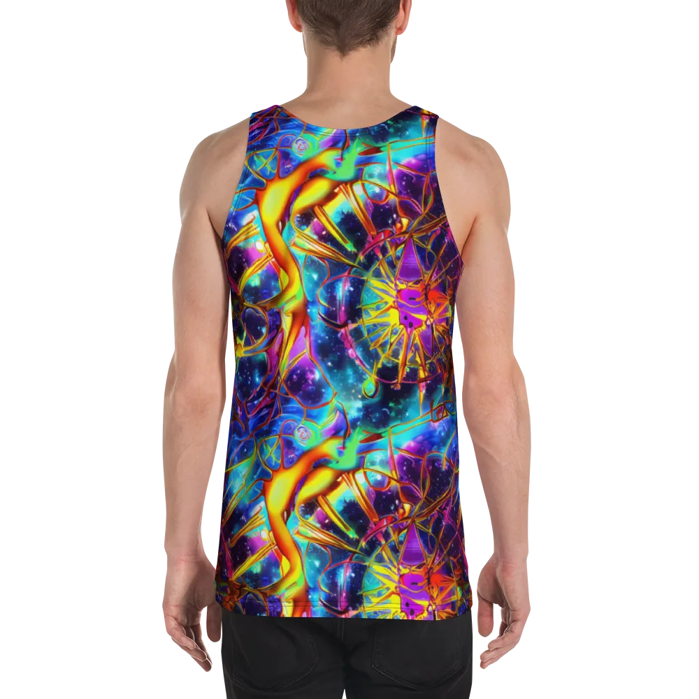 Starfire Circuit on Men's Tank Top — Back