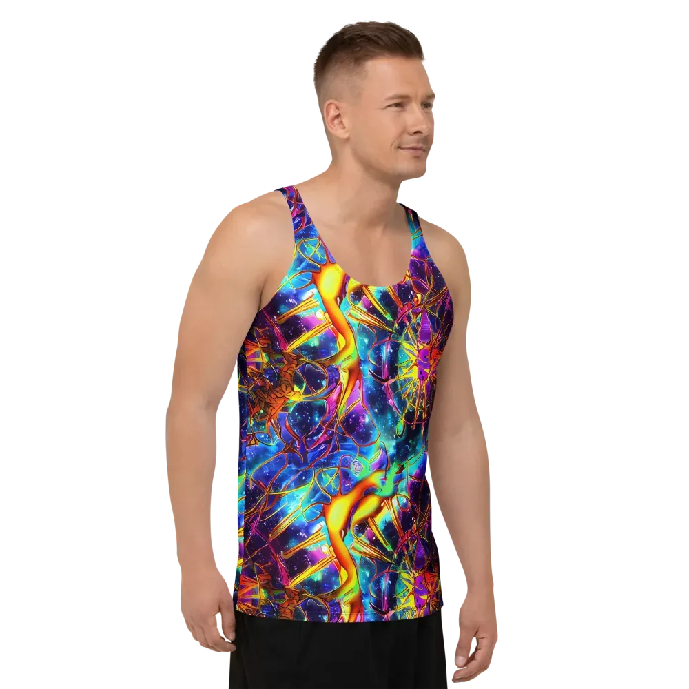 Starfire Circuit on Men's Tank Top — Right Front