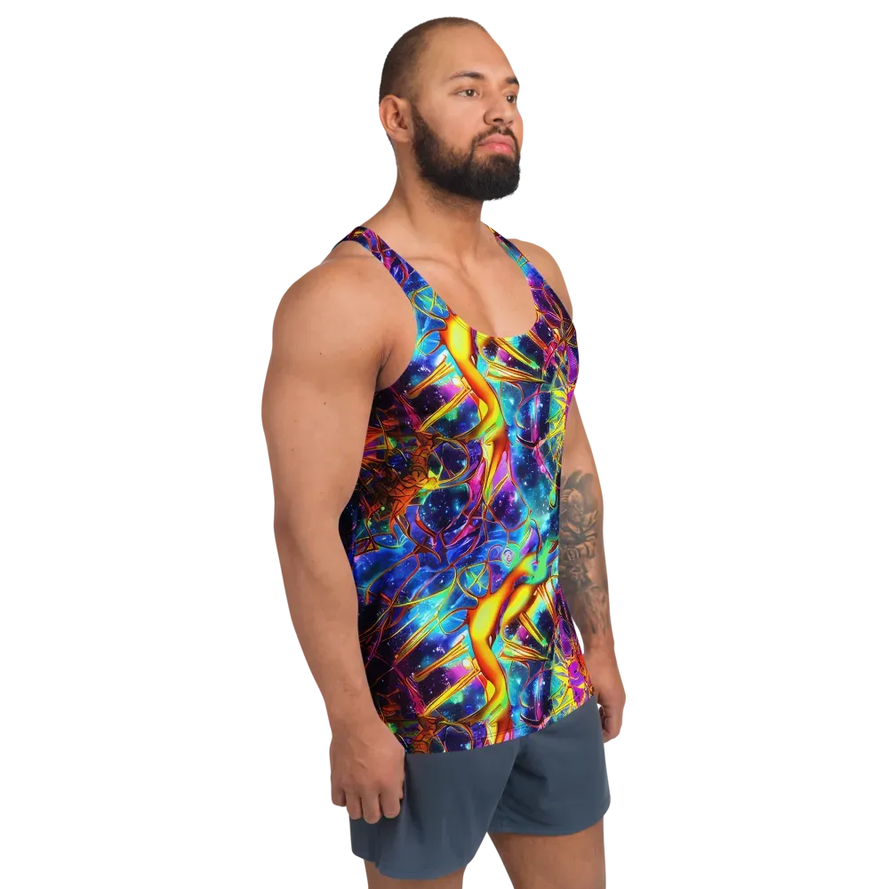Starfire Circuit on Men's Tank Top — Right Front