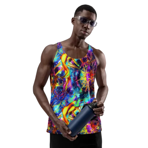 Starfire Circuit on a Men's Tank Top