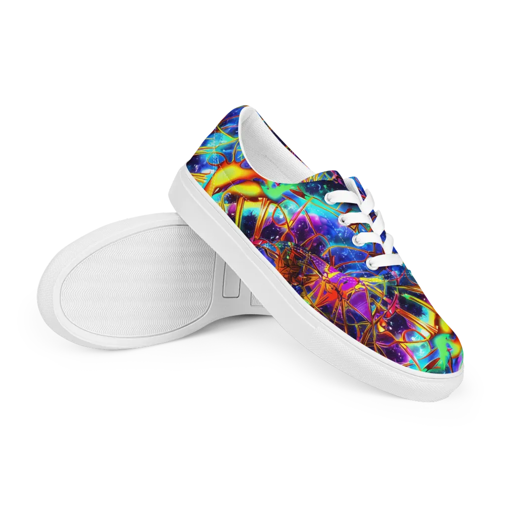 Starfire Circuit on Men's Lace-Up Canvas Shoes — Right Front