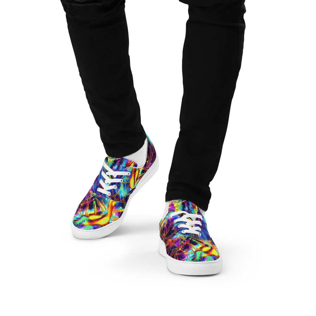 Starfire Circuit on Men's Lace-Up Canvas Shoes — Front