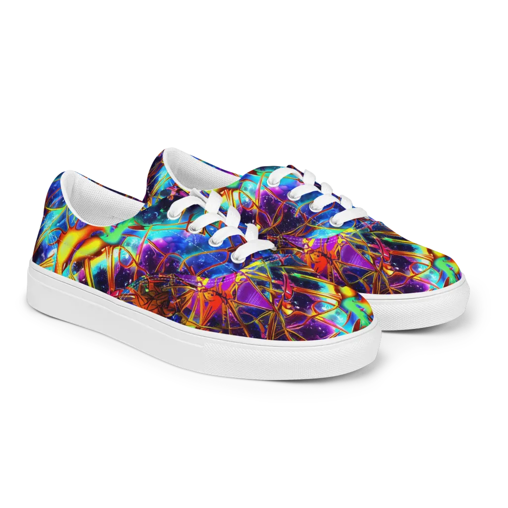Starfire Circuit on Men's Lace-Up Canvas Shoes — Right Front