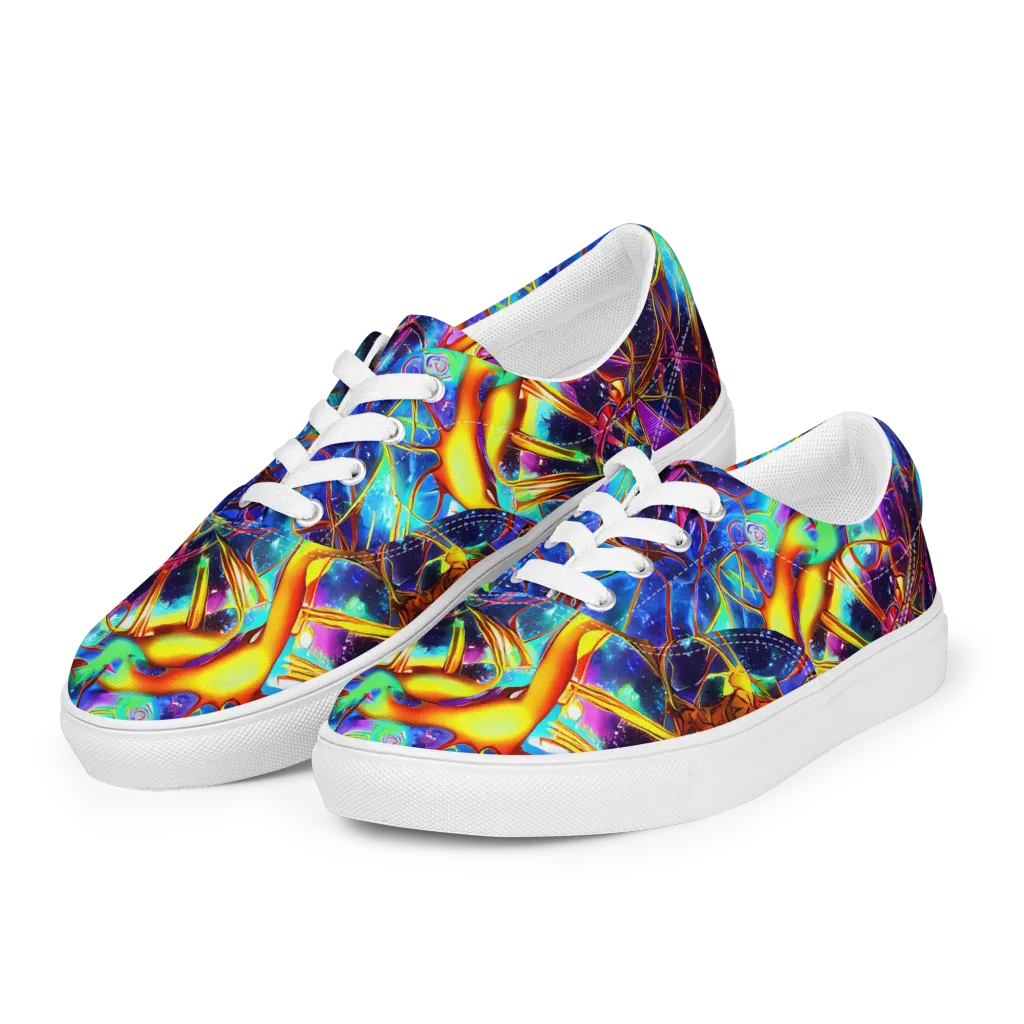 Starfire Circuit on Men's Lace-Up Canvas Shoes — Left Front