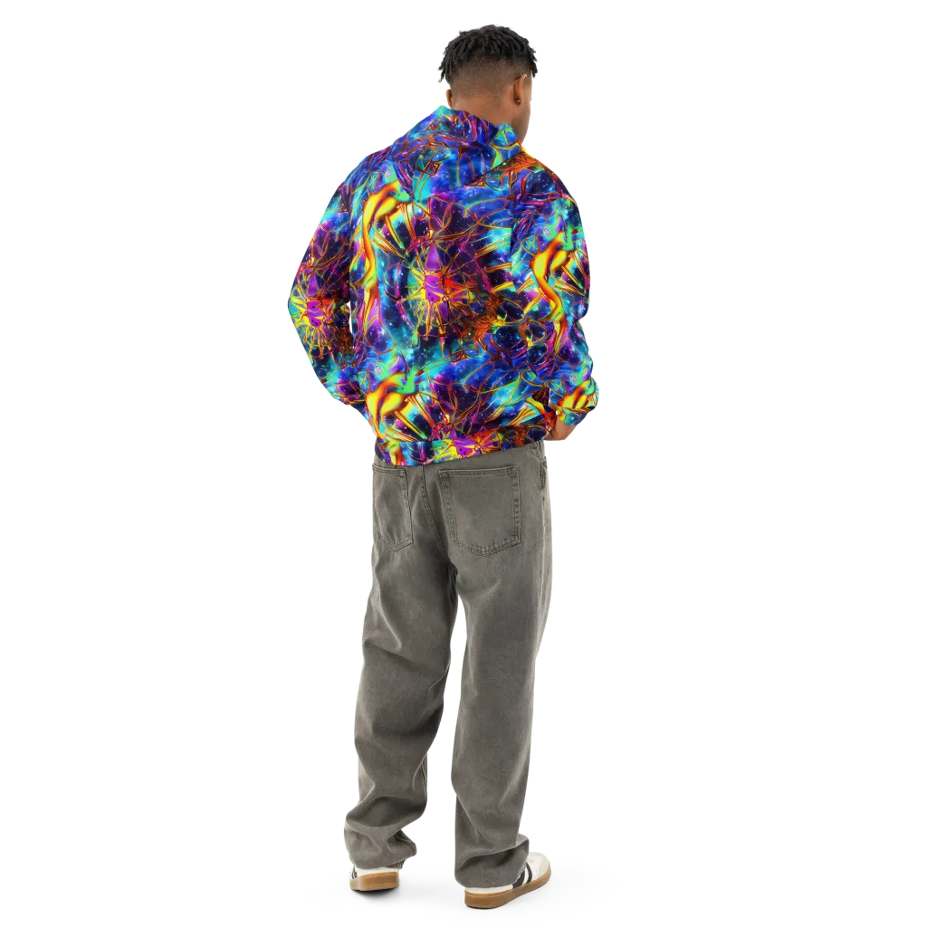 Starfire Circuit on Cotton Hoodie — Back