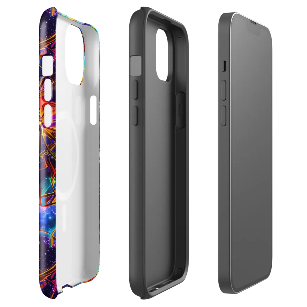 Starfire Circuit on MagSafe Tough Case for iPhone® — Front
