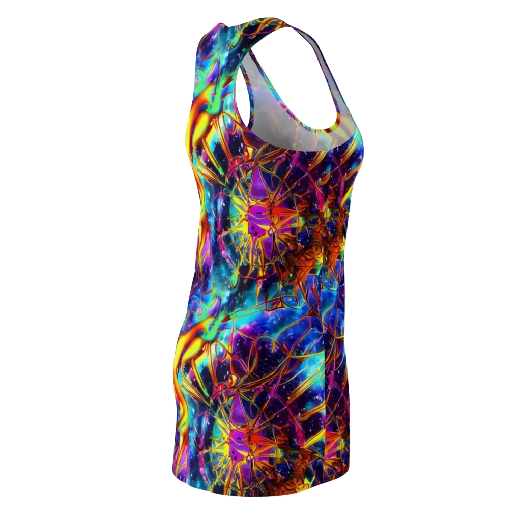 Starfire Circuit on Racerback Dress — Back Side