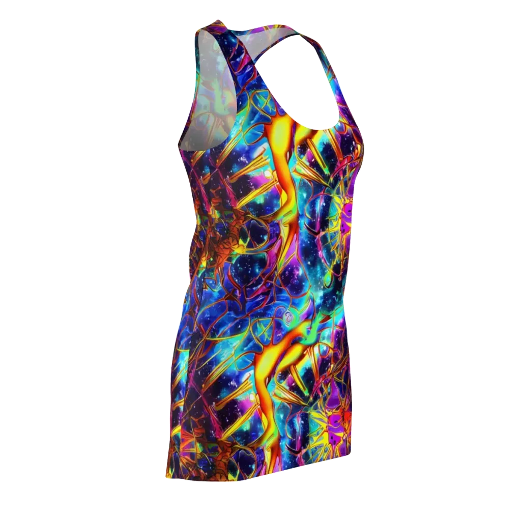 Starfire Circuit on Racerback Dress — Front Side