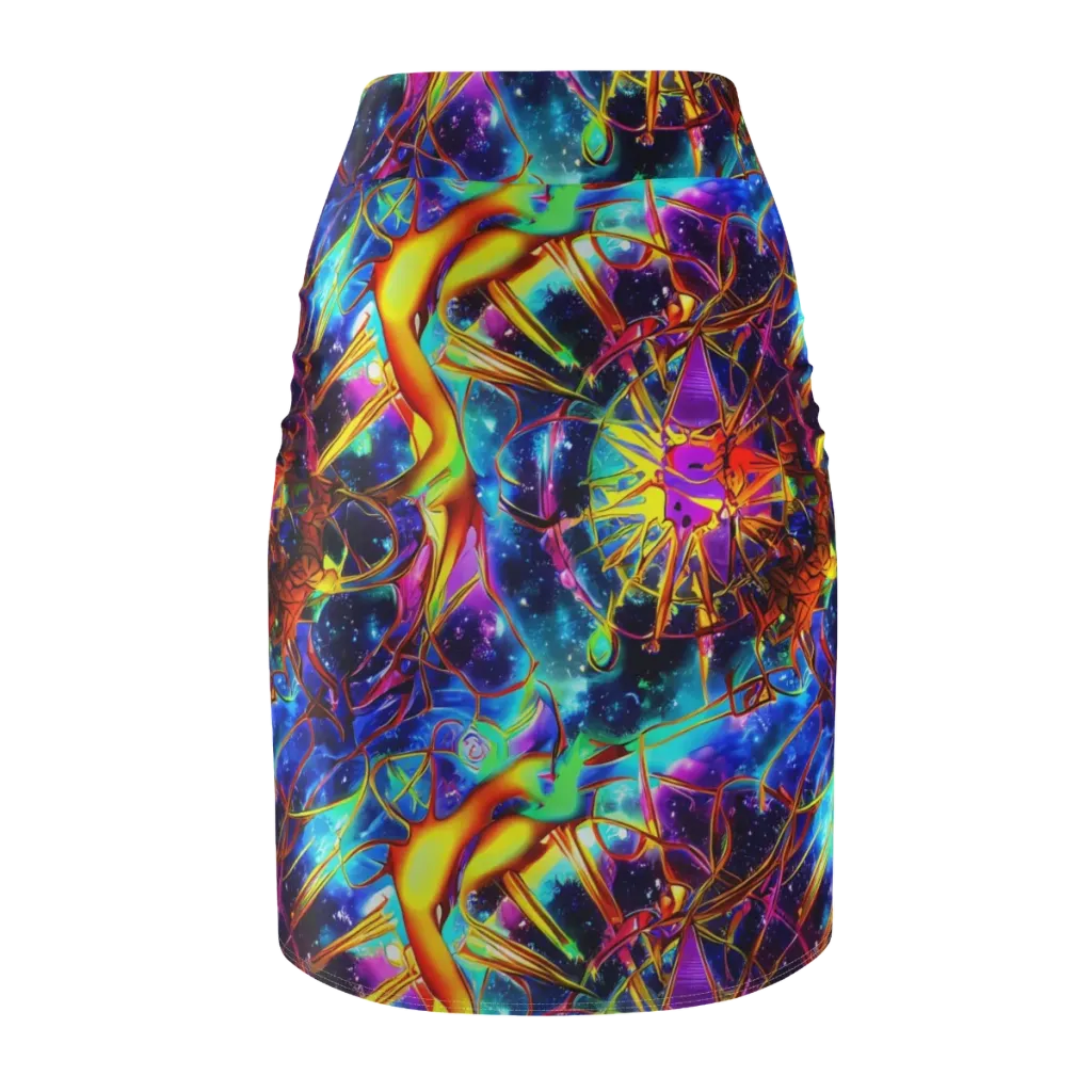 Starfire Circuit on Pencil Skirt — Back