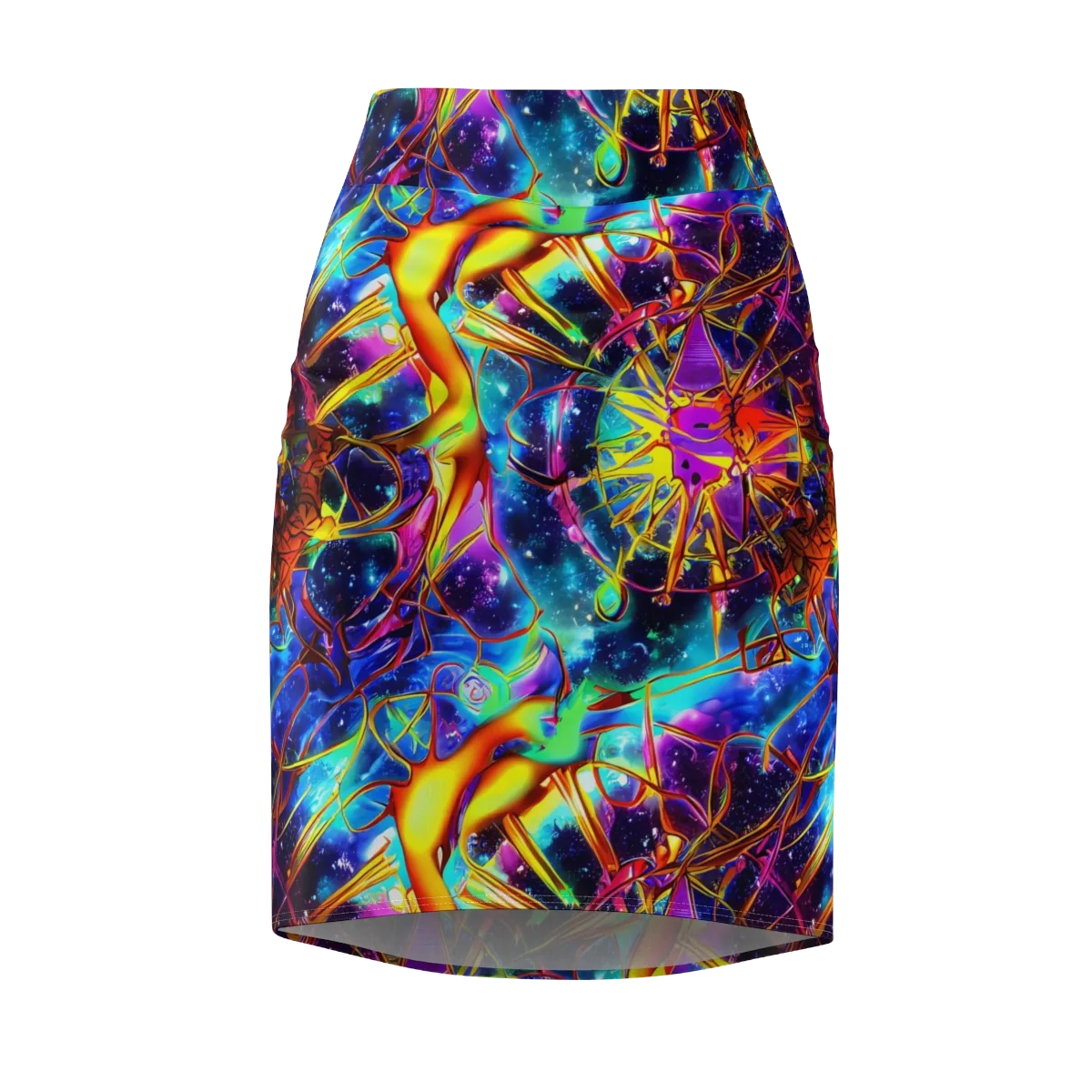 Starfire Circuit on Pencil Skirt — Front