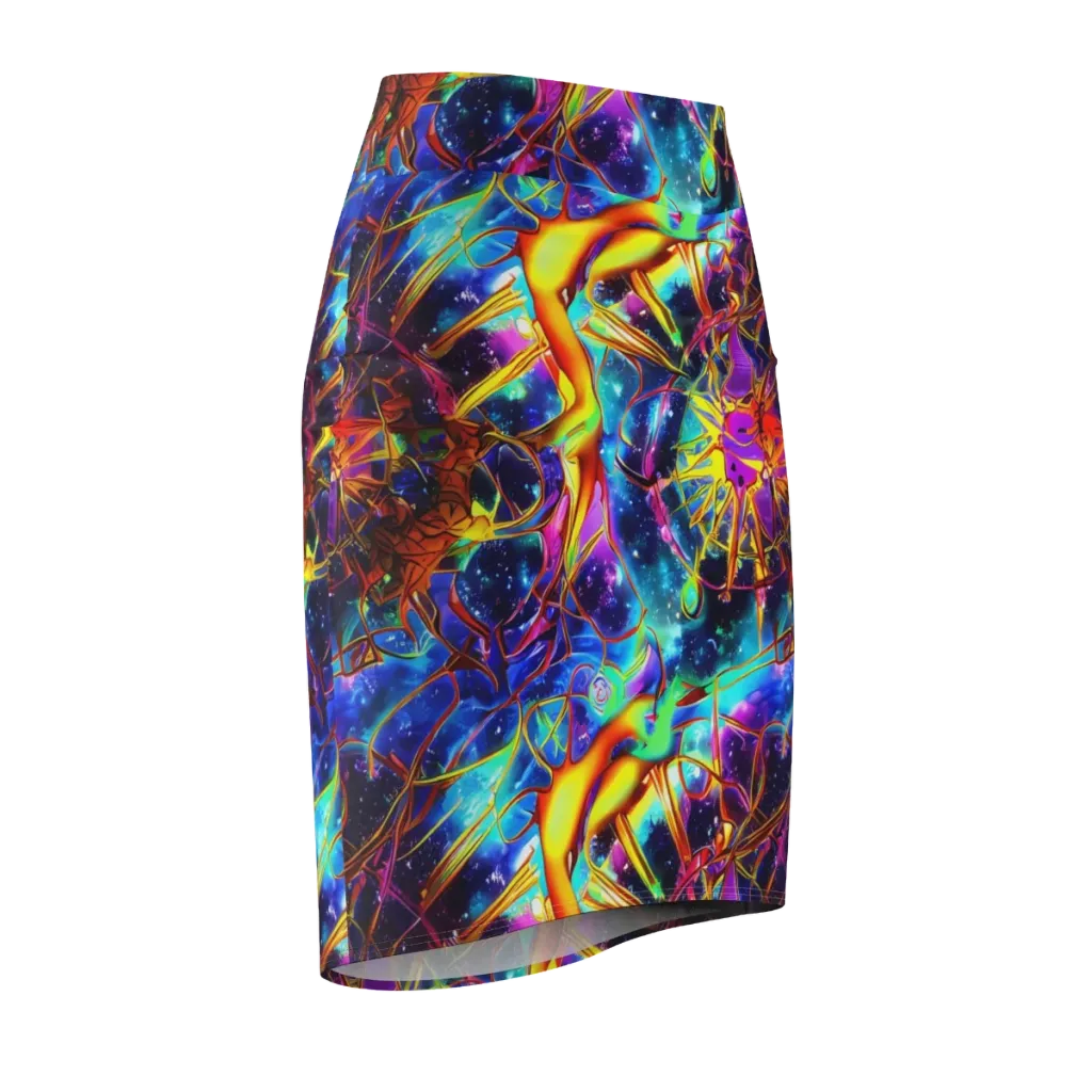 Starfire Circuit on Pencil Skirt — Front Side