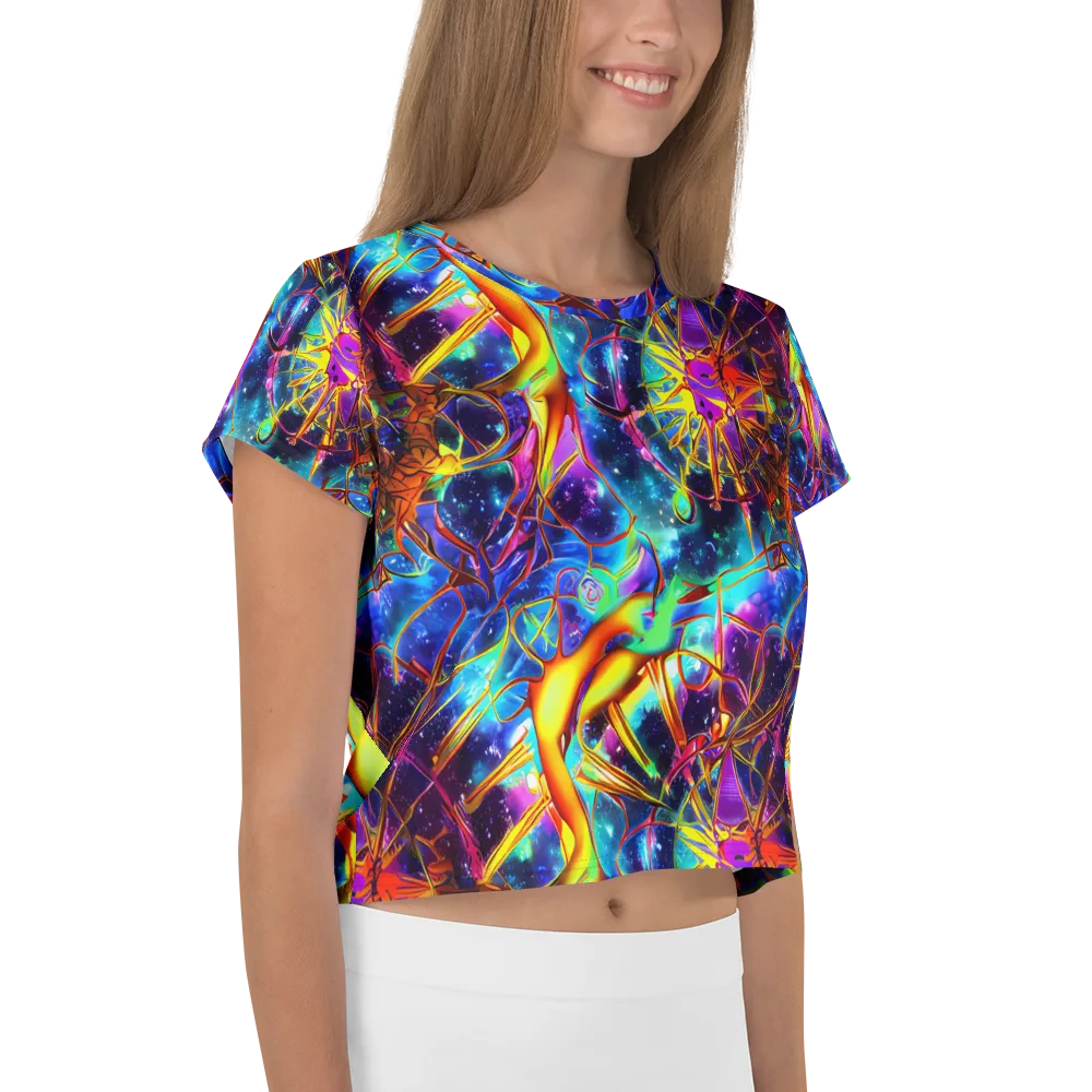 Starfire Circuit on Crop Tee — Right