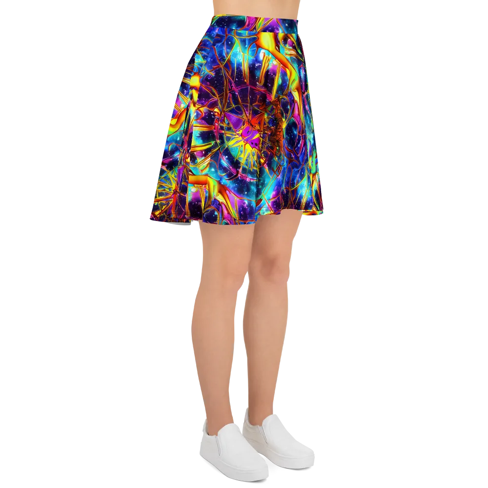 Starfire Circuit on Skater Skirt — Right