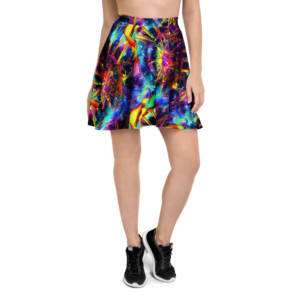 Starfire Circuit on Skater Skirt — Front