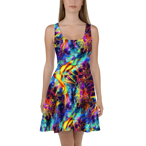 Starfire Circuit on a Skater Dress