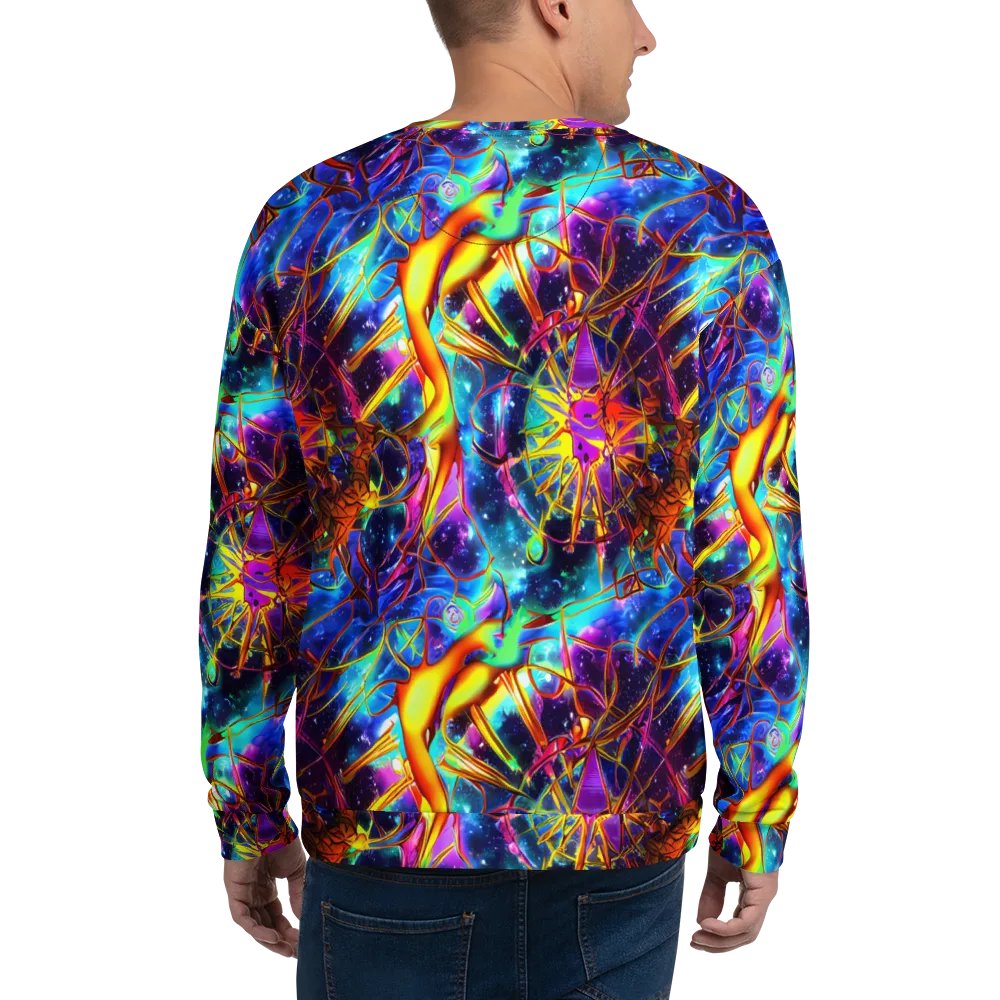 Starfire Circuit on Sweatshirt — Back
