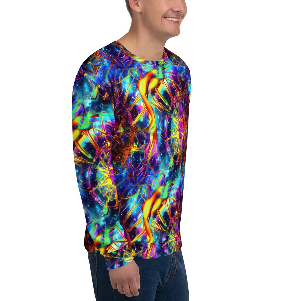 Starfire Circuit on Sweatshirt — Right Front