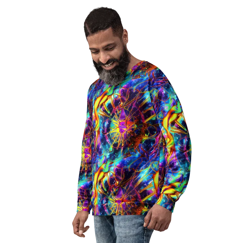 Starfire Circuit on Sweatshirt — Left Front