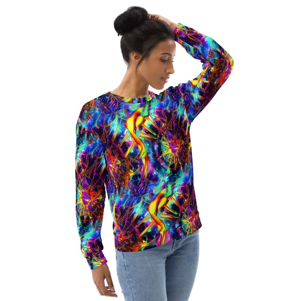 Starfire Circuit on Sweatshirt — Right Front