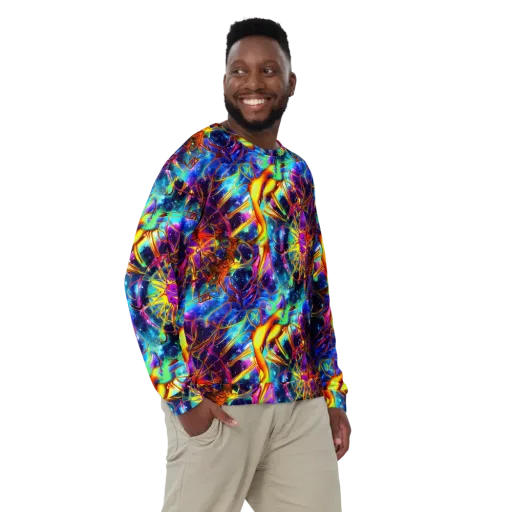Starfire Circuit on a Sweatshirt