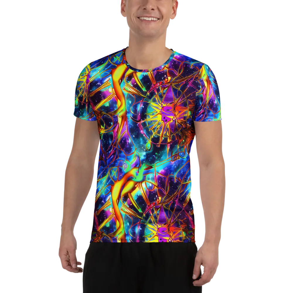 Starfire Circuit on Men's Athletic T-Shirt — Front