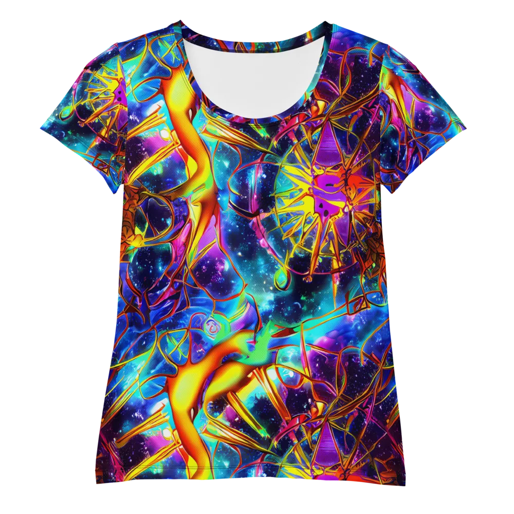 Starfire Circuit on Women's Athletic T-Shirt — Front