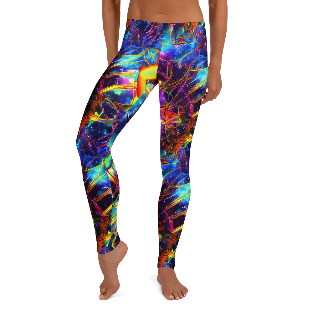 Starfire Circuit on Leggings — Front