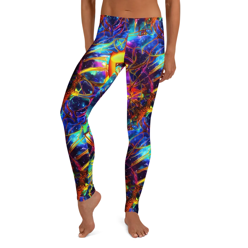 Starfire Circuit on Leggings — Front