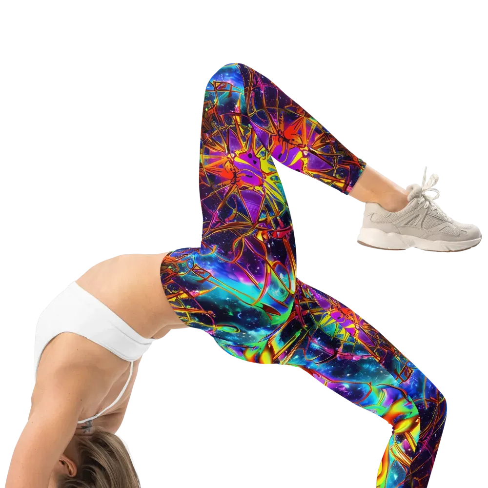 Starfire Circuit on Leggings — Right