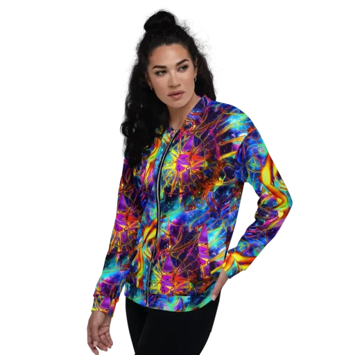 Starfire Circuit on a Bomber Jacket