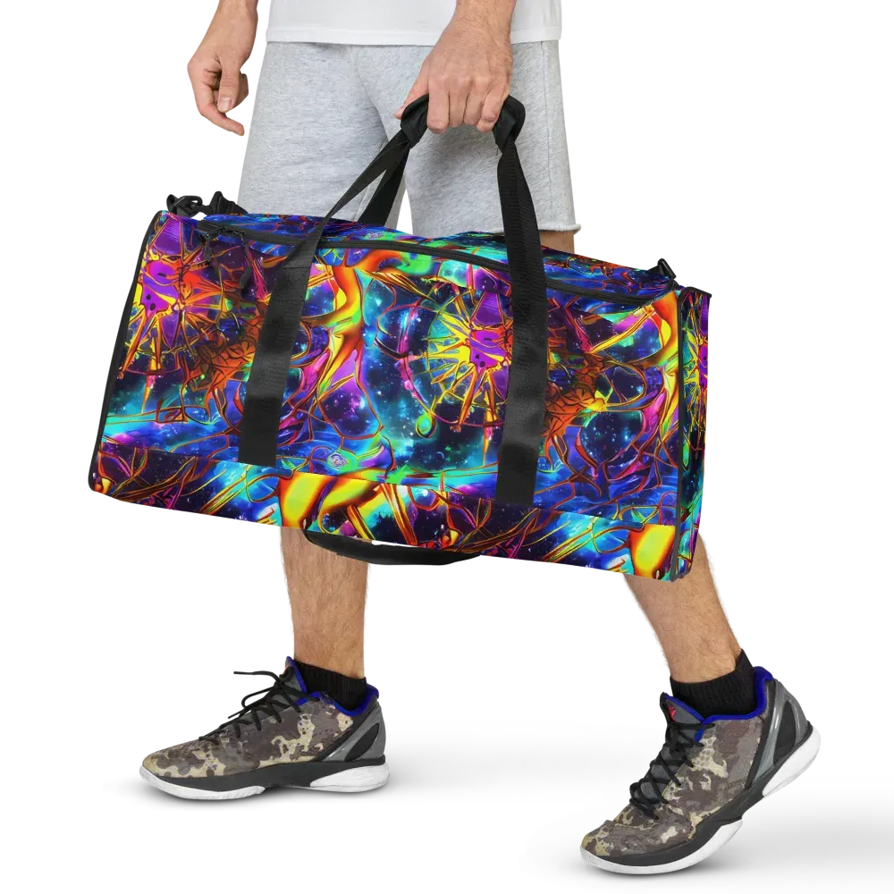 Starfire Circuit on Duffle Bag — Front