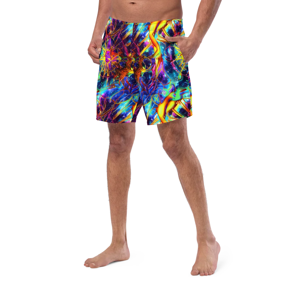 Starfire Circuit on Swim Trunks — Left Front