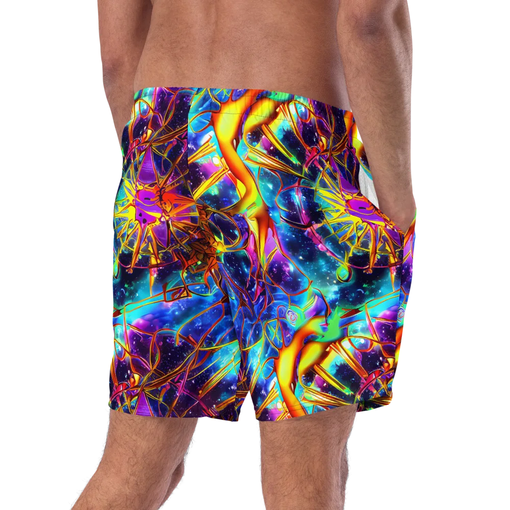 Starfire Circuit on Swim Trunks — Right Back