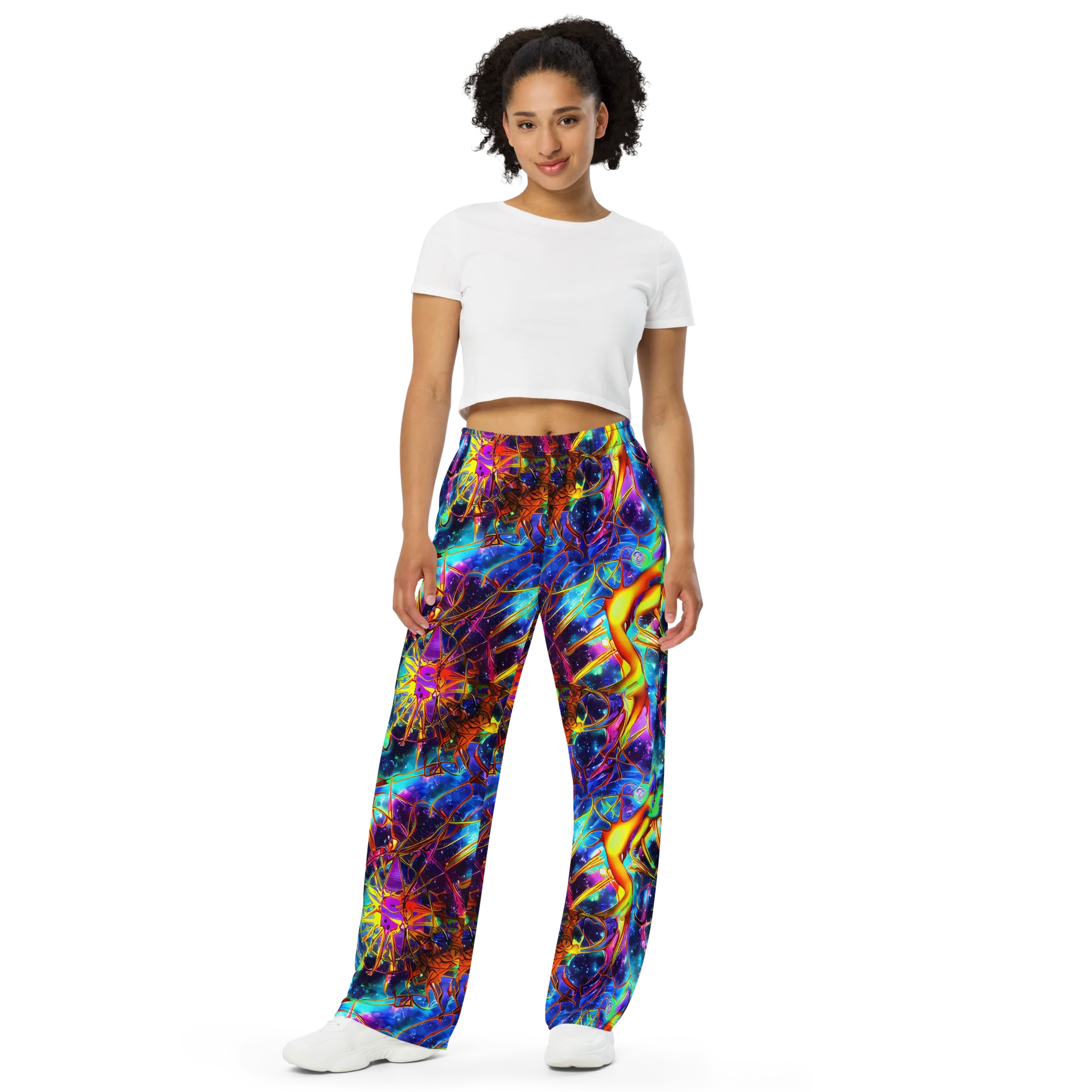 Starfire Circuit on Wide-Leg Pants — Front