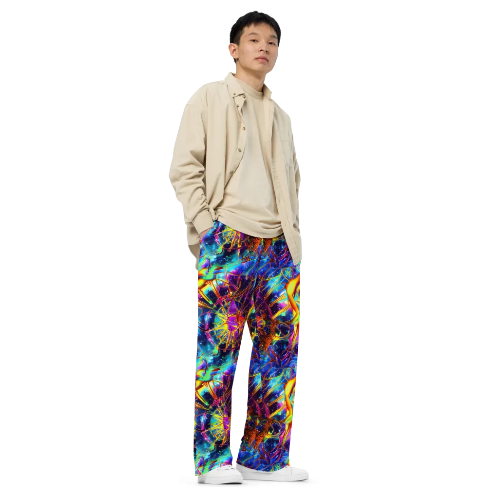 Starfire Circuit on Wide-Leg Pants — Right Front