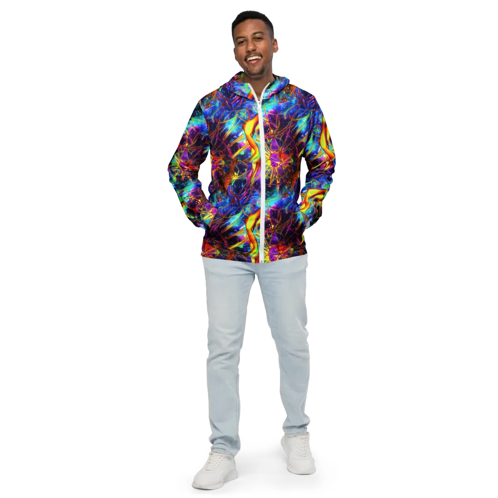 Starfire Circuit on Men's Windbreaker — Front