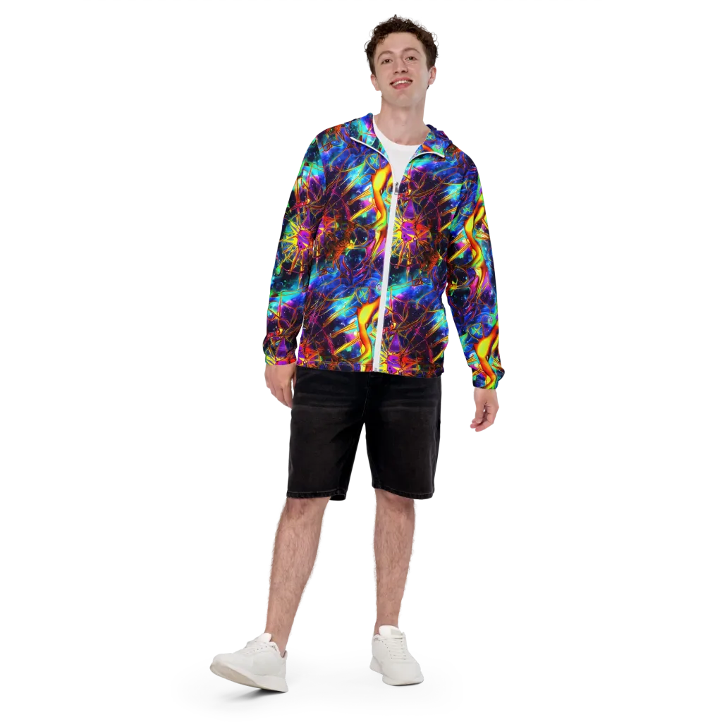 Starfire Circuit on Men's Windbreaker — Front